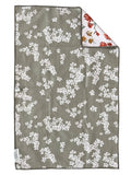 Mallory: Reversible Hand Towel: Cream/Sage / Hand Towel