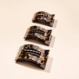 Flat Rectangle Hair Clip | Medium | Tortoise