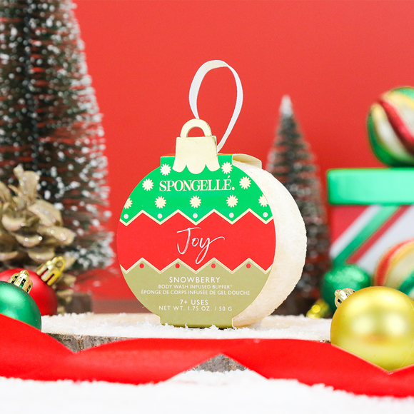 Joy - Snowberry Holiday Ornament Buffer Christmas Decor