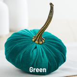 Pumpkin Small Velvet Fall Decor Gift for New Apartment Best: Gold