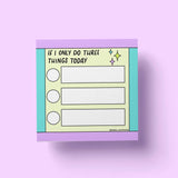Three Things Sticky Notes