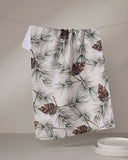Evergreen Frost Tea Towel