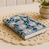 Embroidered Daisy Notebook