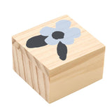 Treasure Box Earrings - Blue: Material