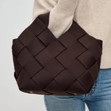Resilience - Woven Neoprene Tote: Cream