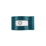 Teal With It Small Flat Rectangle Hair Clip