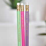 Set of Three Pencils and a Bookmark: Romance