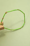 BOHO COLORFUL BALL BEADED BRACELET | 40B5178: LIME
