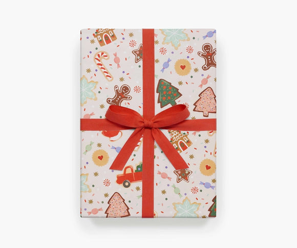 Christmas Cookie Wrapping Sheets