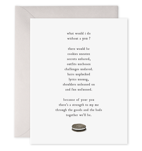 What Would I Do Card | Love & Friendship Card
