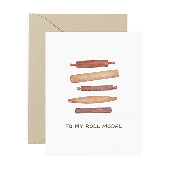 Roll Model Mother’s & Father’s Day Card