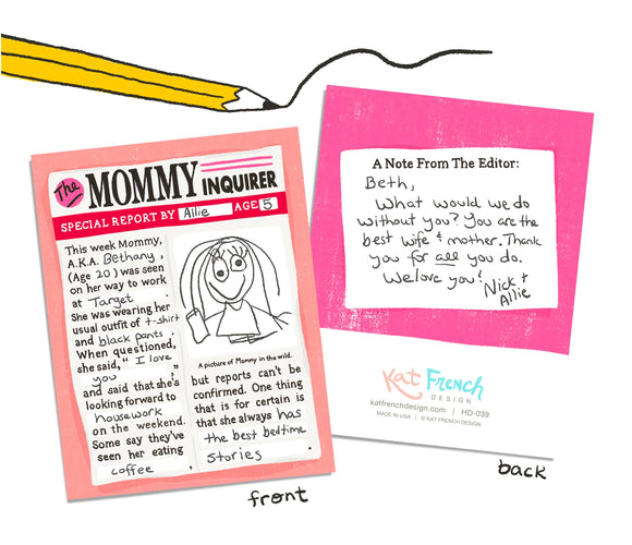 Fill in the Blank -  Mother's Day Card