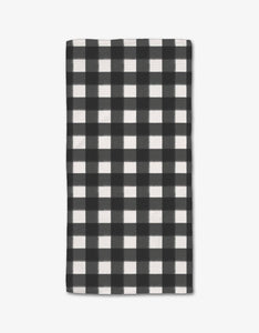 Coal Stripes Bar Towel