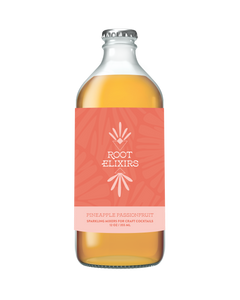 Root Elixirs Sparkling Pineapple Passionfruit Cocktail Mixer