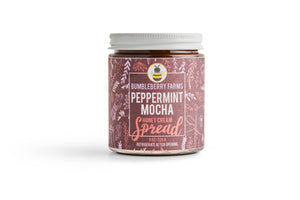 SEASONAL Peppermint Mocha Honey Cream Spread
