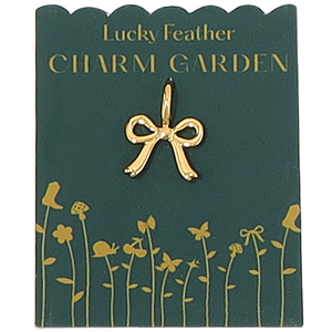 Charm Garden - Bow Charm - Gold