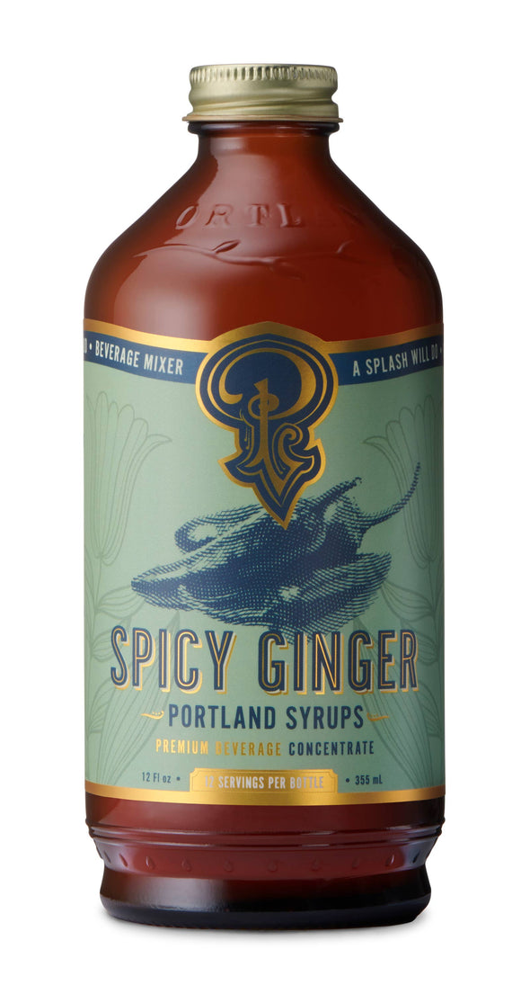 Spicy Ginger Syrup (12oz)
