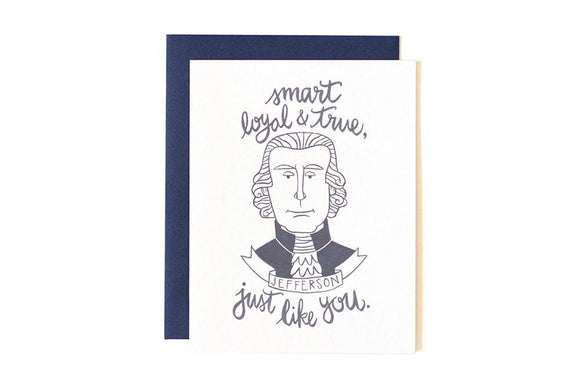 Thomas Jefferson Card