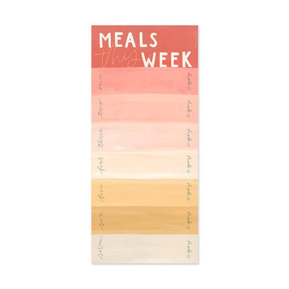 Meals This Week Notepad