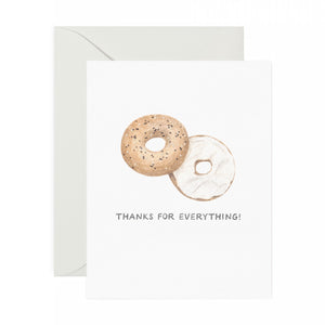 Everything Bagel Boxed Thank You Cards