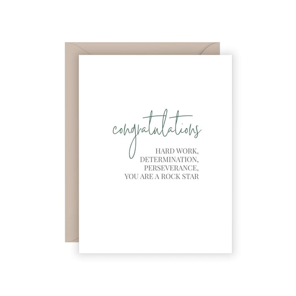 Rock Star Card