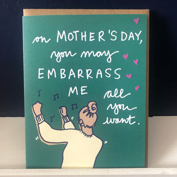 Dancing Mom Card