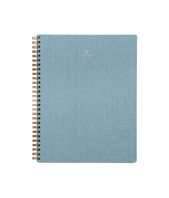 Notebook - Chambray Blue, Lined