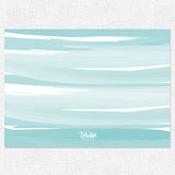 Blue Watercolor Stationery
