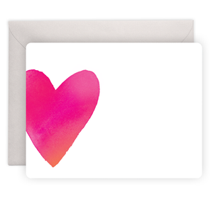 Big Heart Flat Notes | Boxed Notecards