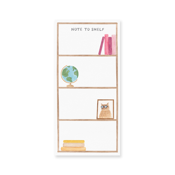 Note To Shelf Notepad