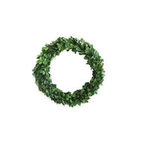 9-3/4" Round Preserved Boxwood Wreath