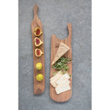 17-3/4" x 5" Acacia Wood Cheese/Cutting Board w/Handle