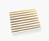 Gold Stripe Thank You Boxed Cards