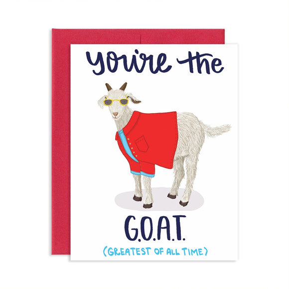 You’re the GOAT Card