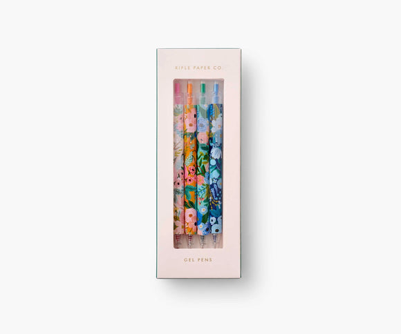 Garden Party Gel Pen - Set of 4