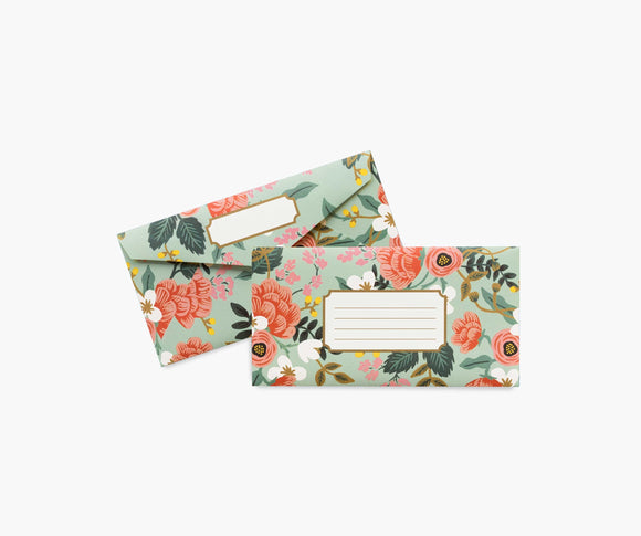 Mint Birch Monarch Envelopes