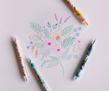 Garden Party Gel Pen - Set of 4