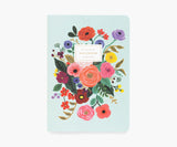 Garden Party Notebooks | Set of 3