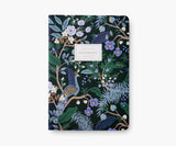 Stitched Notebook Set - Peacock