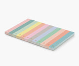 Numbered Colorblock Notepad