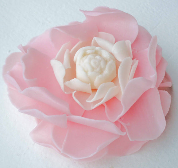 Pink Pefection Petite Petal Soap Flower